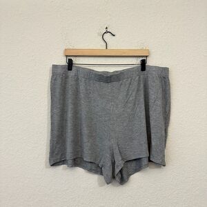 SKIMS Sleep Shorts Drawstring Loungewear in Grey
